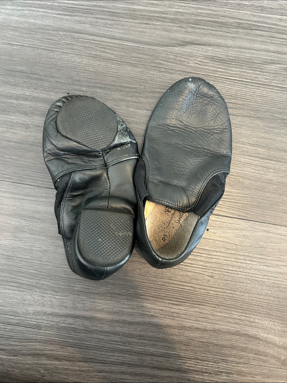 Black Jazz Shoes size 2